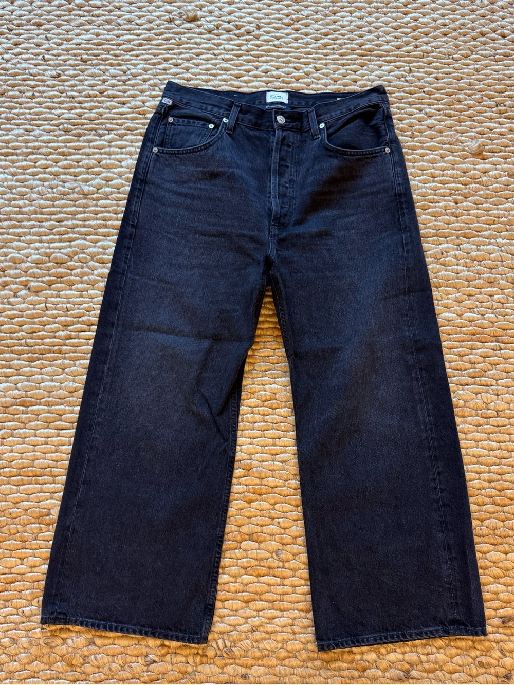 Citizens of Humanity Vintage Gaucho Jeans in black size 30